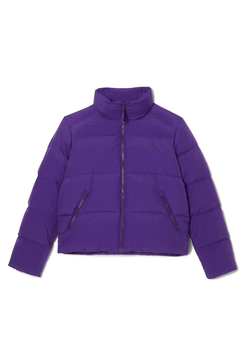 Lacoste Gewatteerde jas paars Lacoste Gewatteerde jas paars