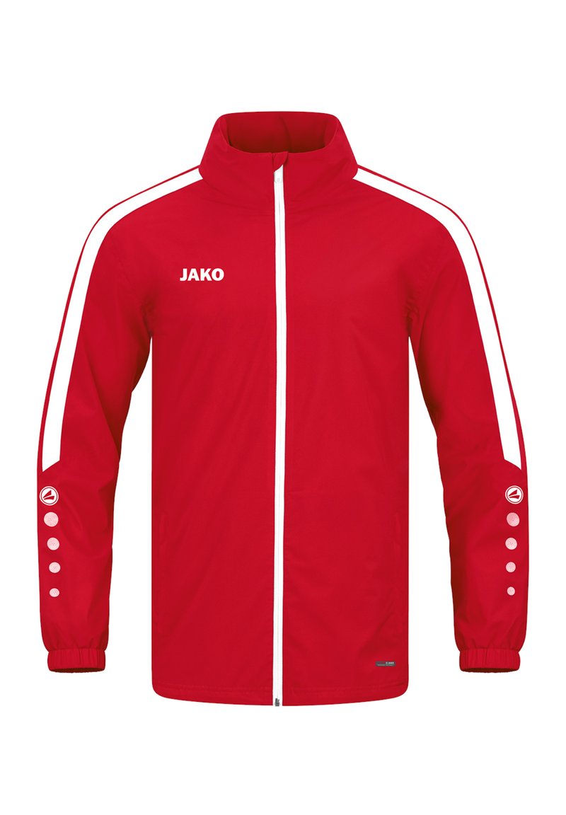 JAKO FUSSBALL - TEAMSPORT - POWER ALLWETTE - Impermeabile - rotweiss