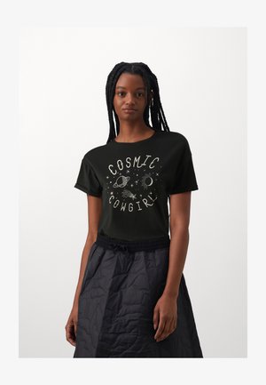 Noisy May Nmjudy S/S Babylock Detail Jrs FWD Noos – T-Shirt Donna Girocollo, Manica Corta, Vestibilità Stretta