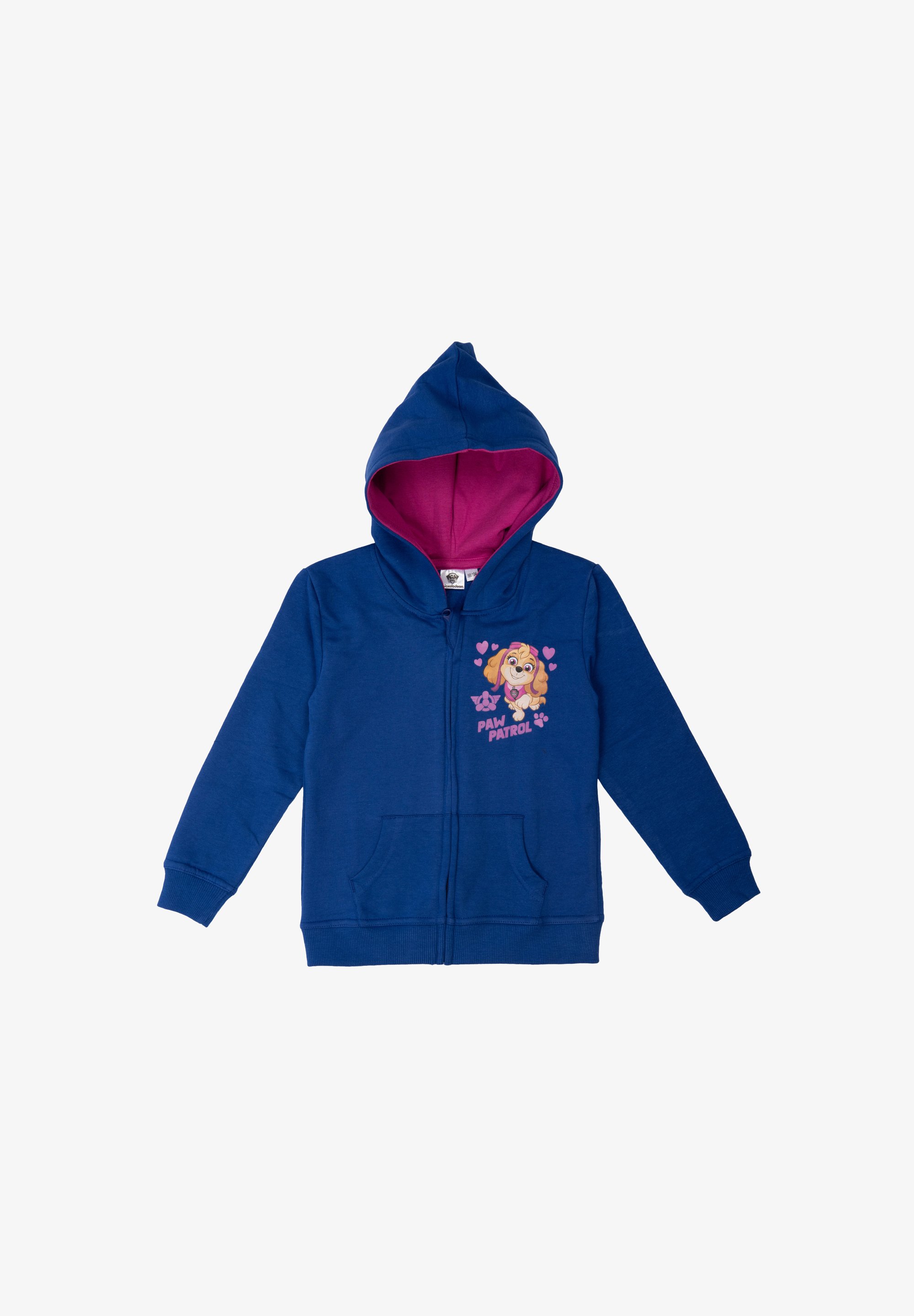 Fleece Paw Patrol Zip Up Hoodie Paw Patrol Boys Blue Hoodie Size