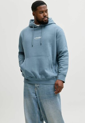 JJESOHO HOOD NOOS - Kapuzenpullover - blue mirage