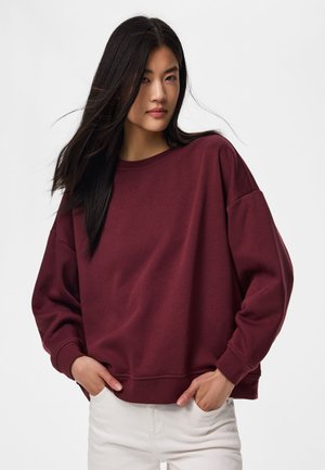 Pieces PCCHILLI LOOSE FIT  - Sweater - tawny port