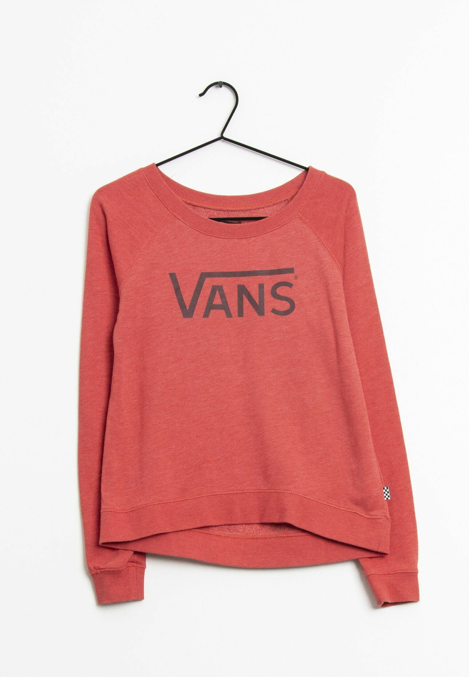 vans sweatshirt red