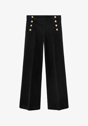 Mango, ADULT - Wide Leg - black denim