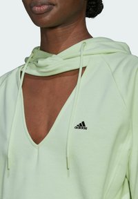 adidas Performance Felpa con cappuccio - green