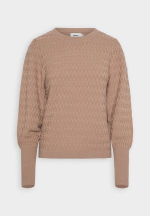 ONLY ONLFAYE LIFE - Striktrøje - silver mink