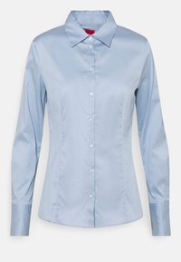THE FITTED  - Button-down blouse - blue