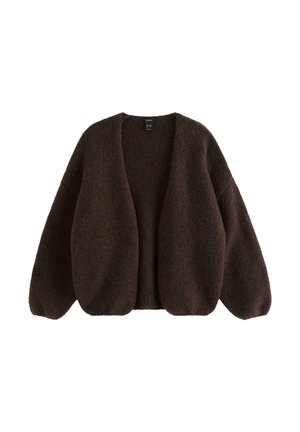 Lindex, CARDIGAN VANESSA - Cardigan - dark brown