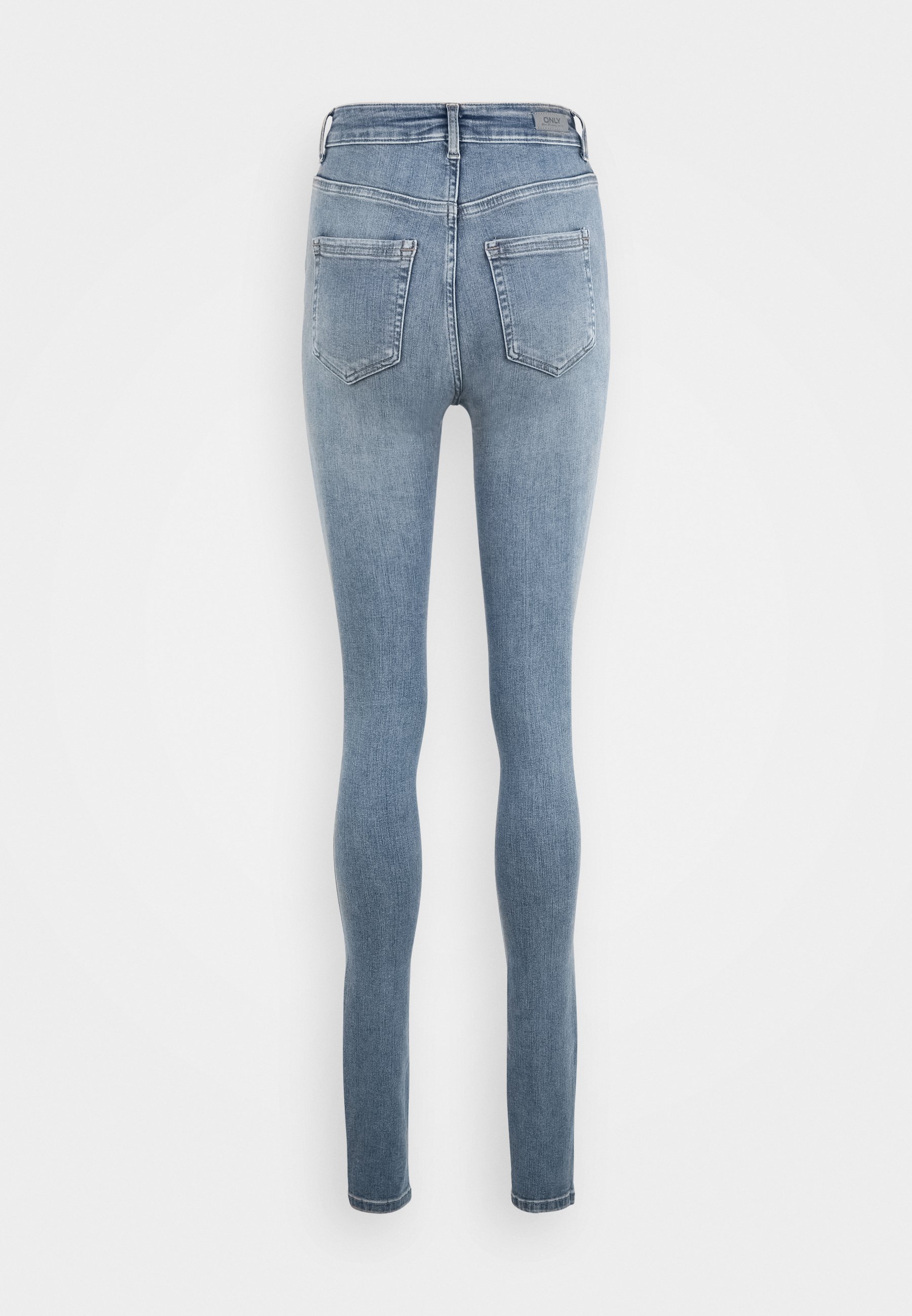 ONLY Tall ONLBLUSH LIFE BUTTON - Aptempti džinsai - medium blue denim/mėlynų  džinsų - Zalando.lt