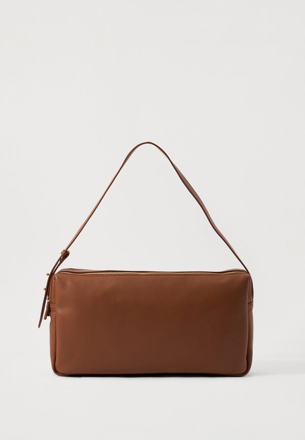 TROUSSE LARGE - Handbag - cognac