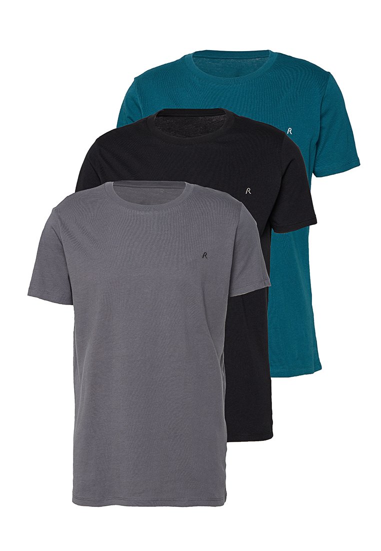 Replay T-shirt basic meerkleurig