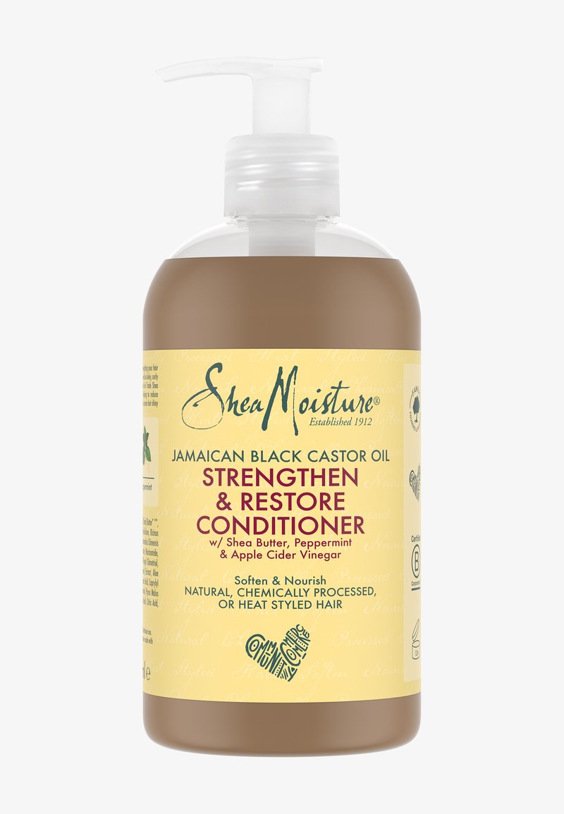 SheaMoisture - SHEA MOISTURE JAMAICAN BLACK CASTOR OIL STRENGTH AND RESTORE CON - Balsam, Förstora