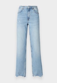 ONLJUICY WIDE - Wide Leg - light blue denim