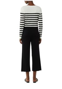 comma Stoffhose - schwarz