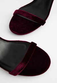 Next FOREVER COMFORT   - REGULAR FIT - High heeled sandals - wine red