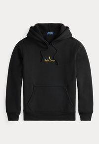 LOGO FLEECE HOODIE - Kapucnis pulóver - black