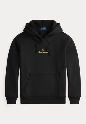 LOGO FLEECE HOODIE - Φούτερ με κουκούλα - black