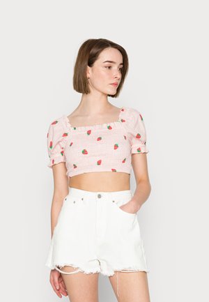 SIERRA PUFF SHORT SLEEVE - Top - pink