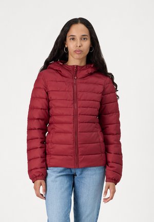 ONLTAHOE HOOD JACKET - Light jacket - syrah
