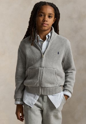 Polo Ralph Lauren COTTON FULL-ZIP SWEATER 7-14Y - Cardigan - andover heather