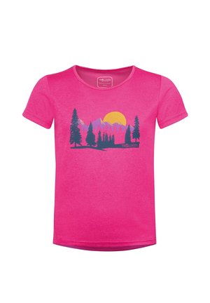 TROLLKIDS, GIRLS GUDVANGEN SHIRT UNISEX - Print T-shirt - magenta