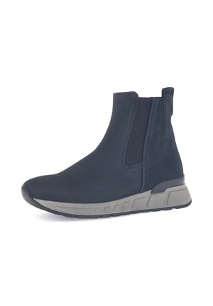 Lage laarzen - dark-blue micro