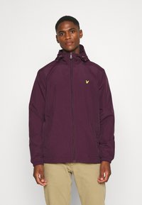 Lyle & Scott ZIP THROUGH JACKET - Giacca leggera - burgundy