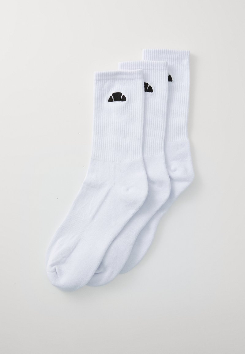Ellesse ALACRE CREW SOCKS UNISEX 3 PACK - Calcetines - white/blanco ...