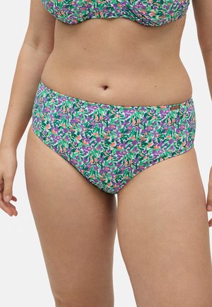 REDUCTORA ALTA ESTAMPADA - Braguita de bikini - green