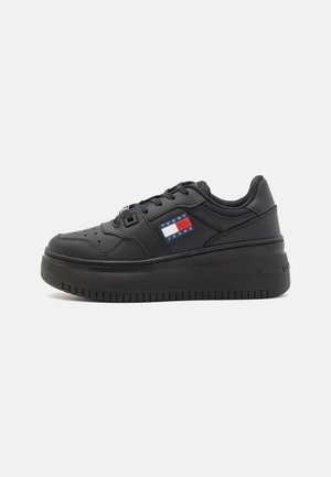 RETRO BASKET FLATFORM - Trainers - triple black
