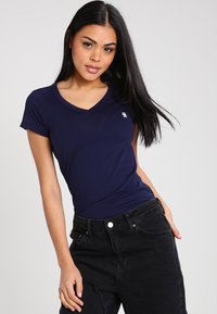 G-STAR EYBEN SLIM - T-shirt básica - sartho blue