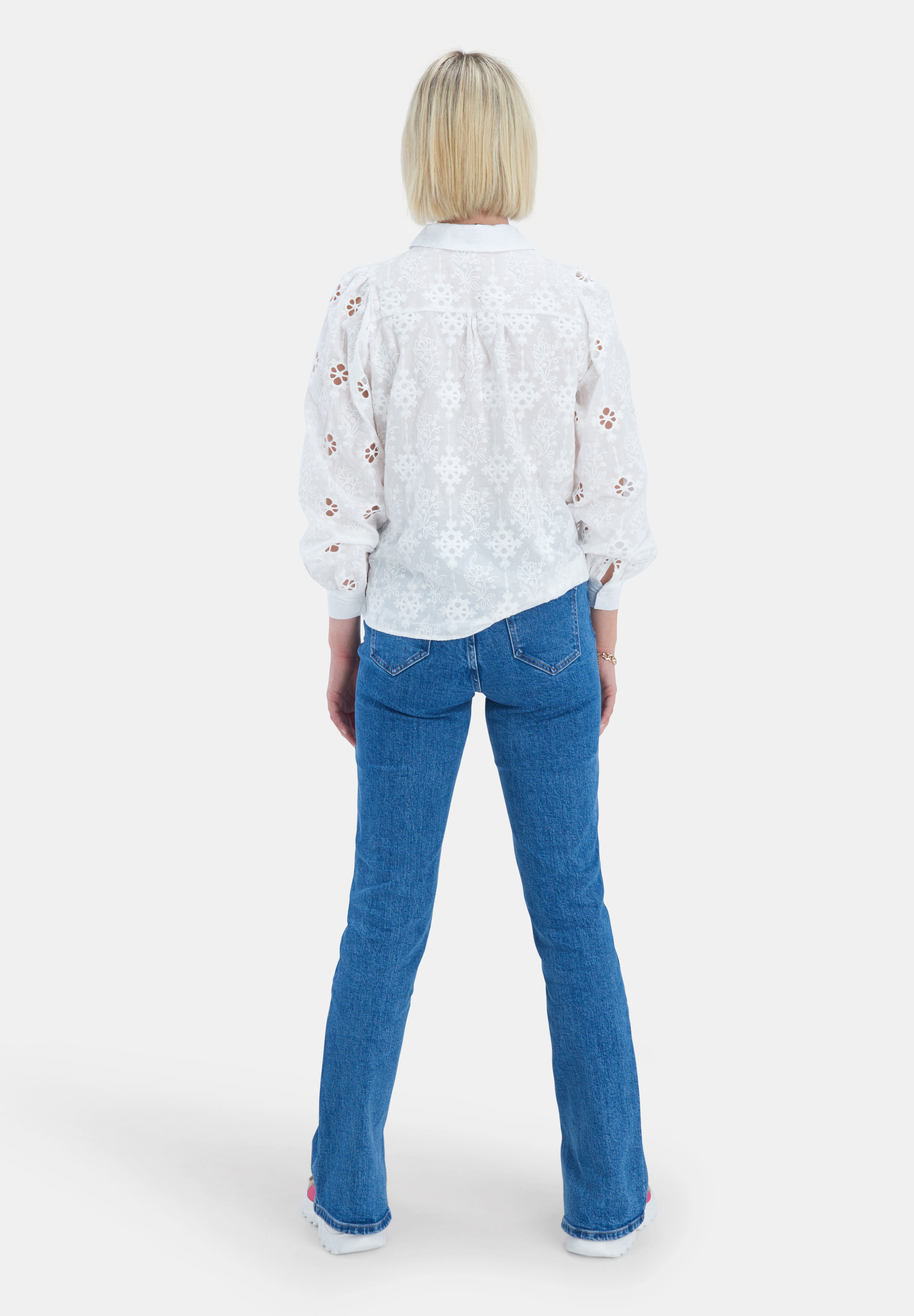 Eksept by Shoeby JADE DENIM - Jeans Straight Leg - blue/grau - Zalando.de