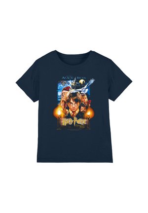 Cotton Soul, HARRY POTTER MOVIE POSTER UNISEX - Print T-shirt - dark blue