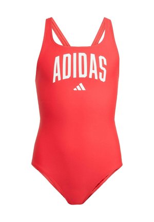COLLEGIATE V-BACK - Maillot de bain - pure ruby white