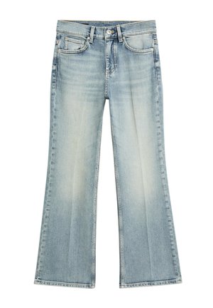 Massimo Dutti, MID-WAIST FLARE FIT JEANS - Flared Jeans - blue denim