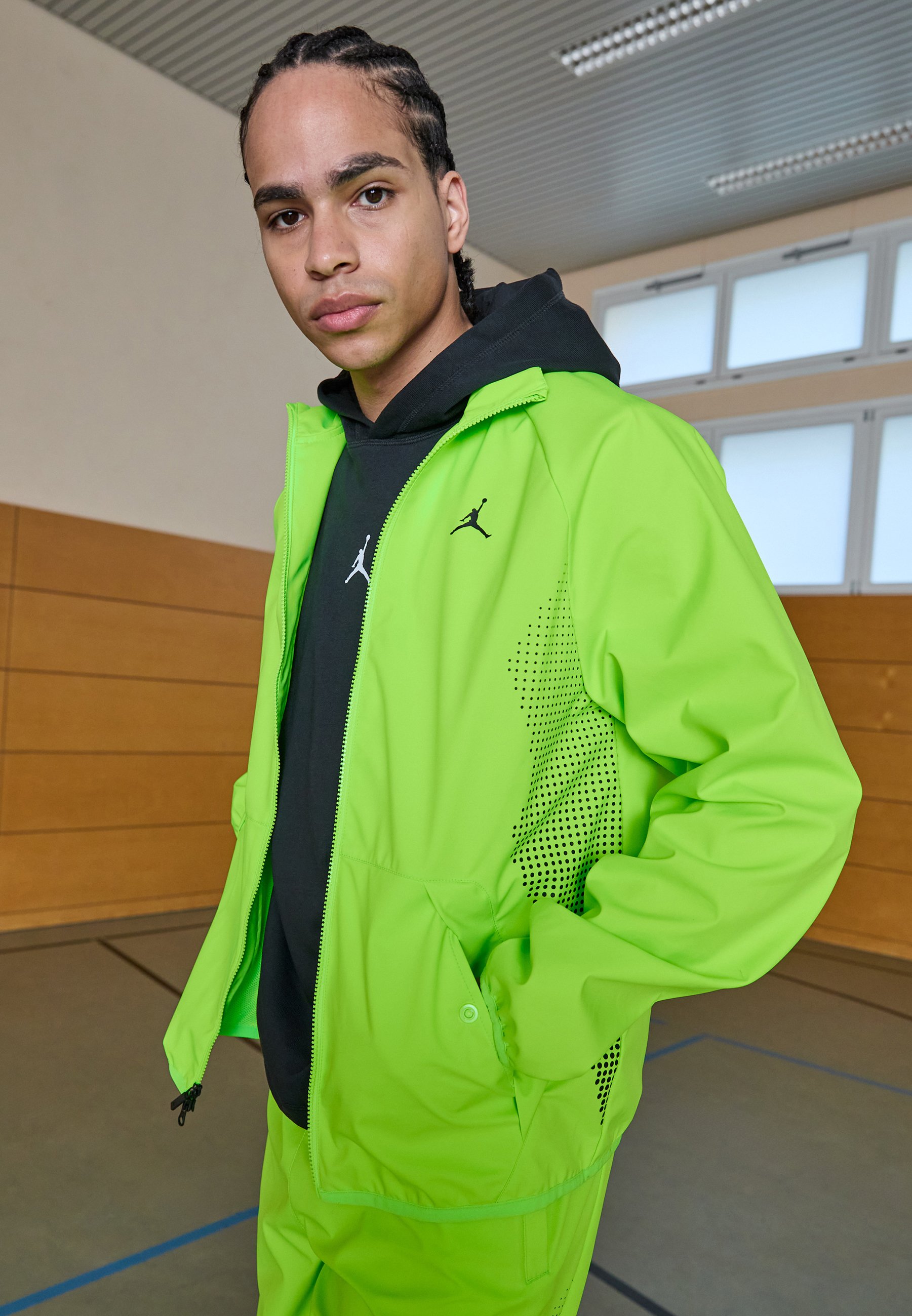 Jordan JORDAN SPORT JAM - Training jacket - electric green