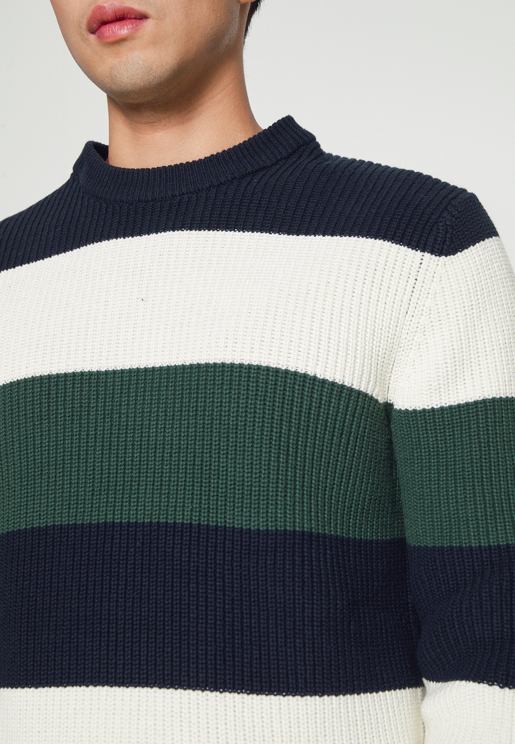 Lindbergh COLOR BLOCK - Pulover - green 