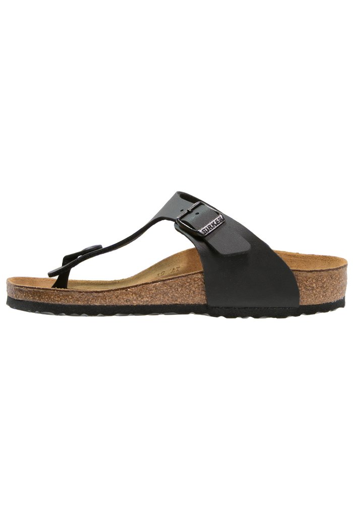 Birkenstock GIZEH KIDS BF NARROW UNISEX - T-bar sandals - black