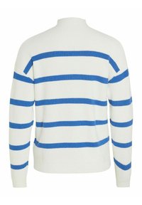 VILA VIRIL MOCK NECK  - Strickpullover - white alyssum