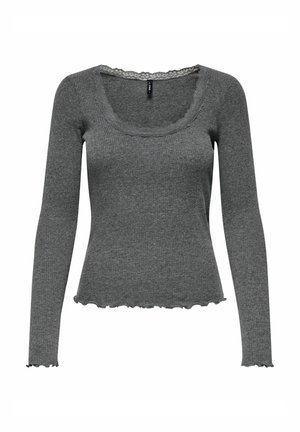 ONLY ONLXENA BOX JRS - Longsleeve - dark grey melange