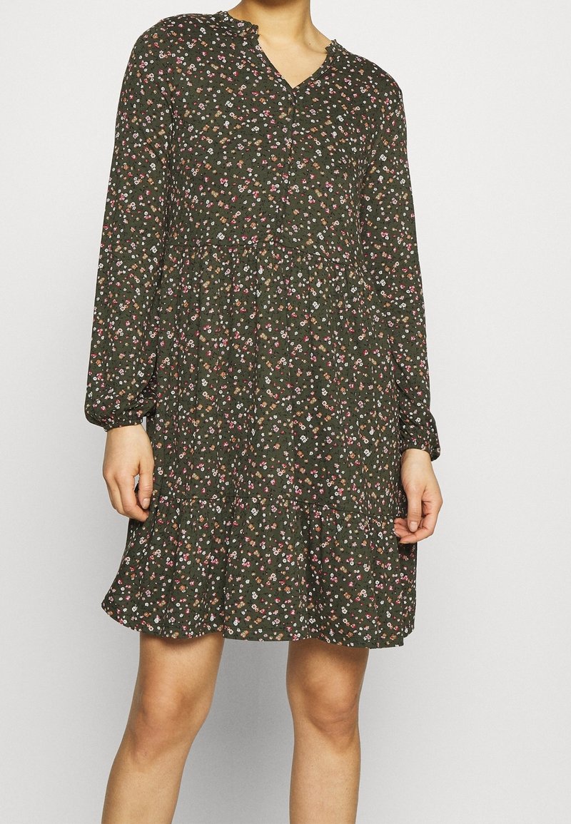 edc by Esprit Robe en jersey - khaki