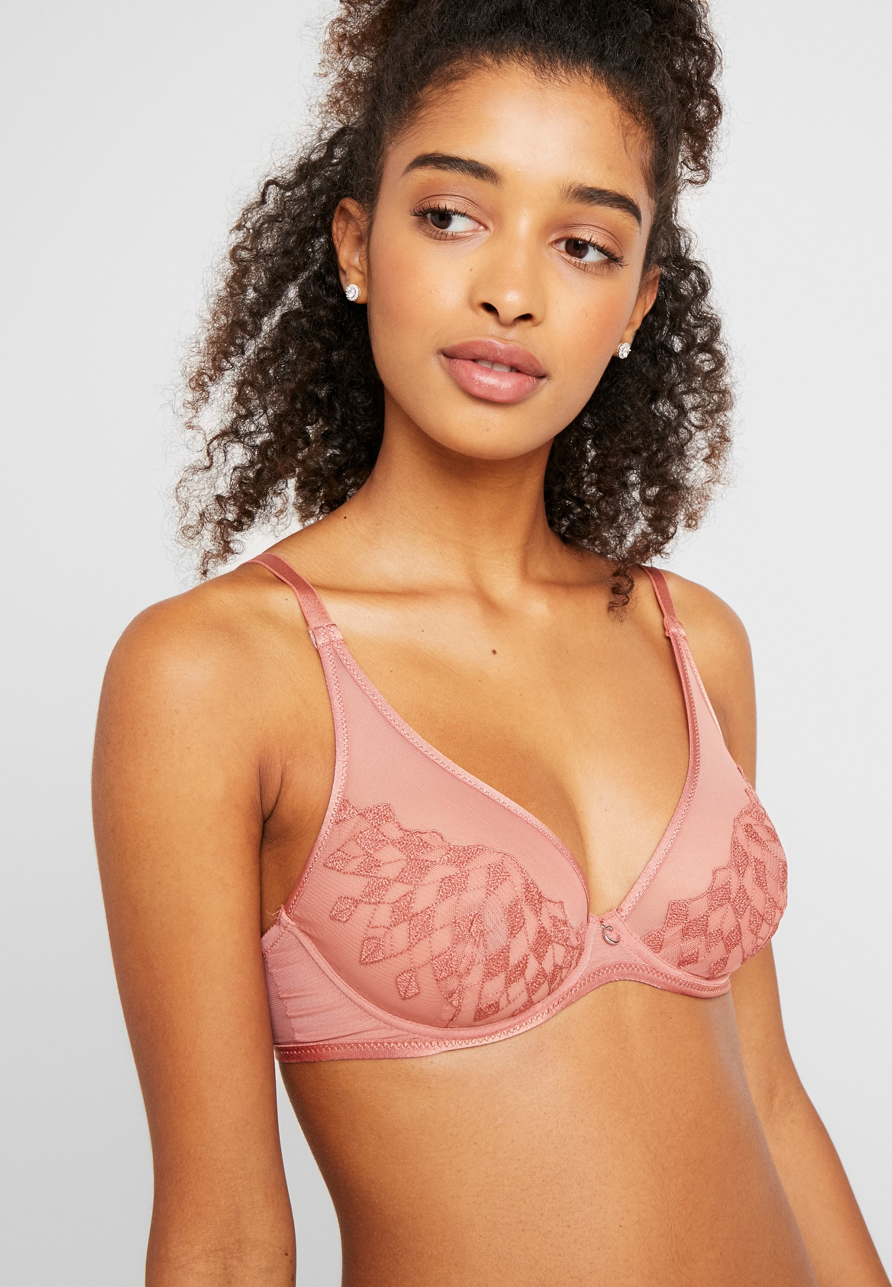 Chantelle WAGRAM Bøyle BH rose canyon Zalando.no Chantelle WAGRAM SLIP - Underbukse - rose canyon