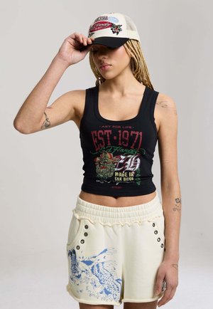 LOS ANGELES BULLDOG - Top - black