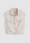 SHRUNKEN 90S VEST - Bodywarmer - crystal gray
