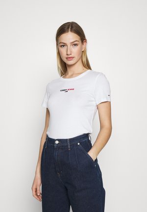 FLAG TEE - Triko s potiskem - white