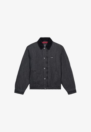 Volcom, DENIM JACKET STONEWISH - Spijkerjas - black