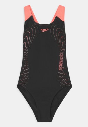 PANEL LOGO SPLASHBACK - Maillot de bain - black/flash