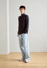 Lindbergh 1/2 ZIP - Strickpullover - navy