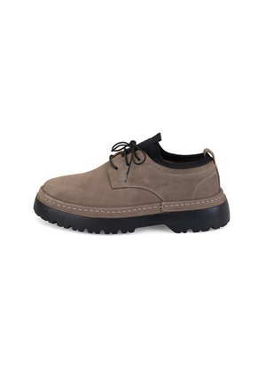 Sportieve veterschoenen - brown