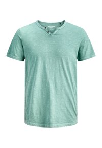 Non sélectionné, türkis-meliert